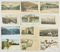 Kb. 185 db RÉGI hosszú címzéses történelmi magyar város képeslap vegyes minőségben, szép anyag! / Cca. 185 pre-1910 historical Hungarian town-view postcards in mixed quality, very nice collection