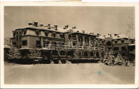 1944 Balatonkenese, Székesfővárosi Alkalmazottak üdülőhelye, szálló télen