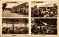 Balatonkenese, Szente nagyvendéglő, automobil, kerthelyiség, étterem, terasz (fa)