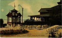 Crikvenica, Cirkvenica; Pavilon od Therapie / A Therápia szálloda pavilonja / Pavilion des Hotels Therapia / hotel, pavilion, terrace (EK)