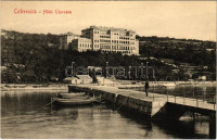 Crikvenica, Cirkvenica; Hotel Therapia, port / kikötő és szálloda