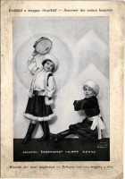 Emlékül a magyar törpéktől. Magyar cirkuszi akrobaták / original Gerencsér's Liliput Révué / HUngarian circus acrobats (EK)