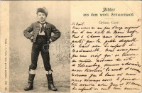 1898 (Vorläufer) 'Grüess Gott!' Bilder aus dem württ. Schwarzwald / German folklore (EK)