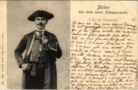 1898 (Vorläufer) 'I be d'r Friederle!' Bilder aus dem württ. Schwarzwald / German folklore (EK)