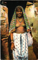 Scenes et Types Égypte. Jeune Soudanaise / half-naked Sudanese woman from Egypt
