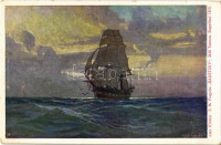 SM Fregatte Radetzky. Stapellauf 1872. Österr. Flottenverein. C. Angerer & Göschl, Chwala's Druck. K.u.K. Kriegsmarine / Austro-Hungarian Navy SM Radetzky frigate. s: Alex Kircher (fl)