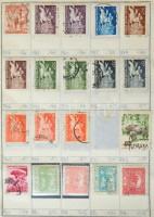 Angol gyarmatok, közte Dél-Afrika, Ausztrália, Kanada, Maláj államok, Kuvait, régi Görögország, Liechtenstein, Csehszlovákia, sok régivel, klasszikusokkal, 6 db cserefüzetben, benne több száz db bélyeg