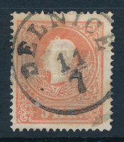 1858 5kr 'DELNICE' (Gudlin 250 p)