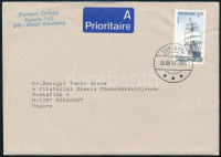 1993 Orbán Ferenc gratuláló levele Somogyi Tamásnak, a Filatéliai Szemle főszerkesztőjének