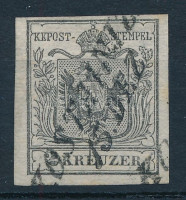 1850 2kr 'KOSTAINIZ(A)' Signed: Ferchenbauer