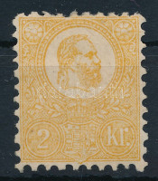 1871 Kőnyomat 2kr használatlan részleges eredeti gumival, type: IV (110.000)