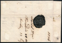 1846 Portós levél 'WARASDIN' - Klagenfurt