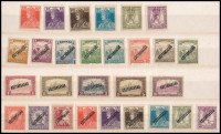1918 4 sor - Károly-Zita, Köztársaság felülnyomat, hadisegély, Károly-Zita
