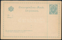 1900 Használatlan díjjegyes levelezőlap
