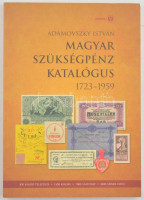 Adamovszky István: Magyar szükségpénz katalógus 1723-1959. Budapest, 2008. Újszerű állapotban