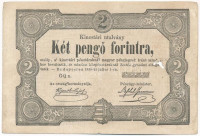 1849. 2Ft 'Kincstári utalvány' 'GQ 26013' T:III ly. Adamo G108