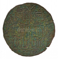 1172-1196. Rézpénz Cu 'III. Béla' (2,48g) T:2- patina Hungary 1172-1196. Copper Coin Cu 'Béla III' (2,48g) C:VF patina Huszár: 72., Unger I.: 114.