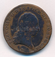 1799B 3kr Cu 'I. Ferenc' T:2-,3 ph. Huszár: 2022., Unger III.: 1400.