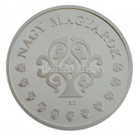 ifj. Szlávics László (1959-) 2011. 'Nagy Magyarok / Munkácsy Mihály 1844-1900' részben aranyozott Cu emlékérem (30mm) T:PP