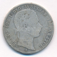 Ausztria 1859A 1Fl Ag 'Ferenc József' T:3 Austria 1859A 1 Florin Ag 'Franz Joseph' C:F Krause KM#2219