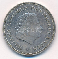 Hollandia 1970. 10G Ag 'Julianna' T:2 ph.Netherlands 1970. 10 Gulden Ag 'Juliana' C:XF edge error Krause KM#195