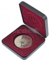 Kanada 1988. 1$ Ag 'A Saint-Maurice-i Vasmű fennállásának 250. évfordulója' forgalomba nem került emlékérme díszdobozban T:1- (PP) patina, ujjlenyomatCanada 1988. 1 Dollar Ag '250th Anniversary of Saint-Maurice Ironworks'