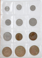 Lengyelország 1949-1979. 1gr-20Zl (24xklf) forgalmi összeállítás albumban T:1Poland 1949-1979. 1 Grosz - 20 Zlotych (24xdiff) coin set in album C:AU