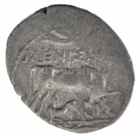 Illíria / Dyrrhachium Kr. e. 229-100. Victoriatus Drachma Ag (3,02g) T:2-Illyria / Dyrrhachium 229-100. BC Victoriatus Drachm Ag (3,02g) C:VF