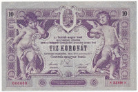 1900. 10K '0000' sorszámmal, modern másolat 'COPY' jelzéssel T:I