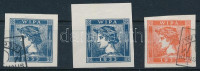 1851 Hírlapbélyeg utánnyomat az 1933 évi WIPA-ra 3 db