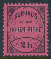 1900 Hohe Rinne III 2H bélyeg
