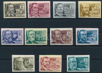 1954 Tudósok vágott sor (**10.000)