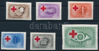 1957 Postáskórház vágott sor (**20.000)