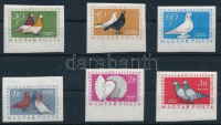 1957 Magyarországi galambfajták vágott sor (**13.000)
