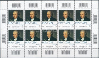 2009 Joseph Haydn kisív Mi 2799