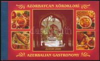 2005 EUROPA Gasztronómia bélyegfüzet Mi 610-611