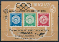 1972 Lufthansa, olimpia blokk Mi 15