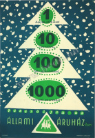 1 helyen, több mint 10 osztályon, 100 féle ajándékkal, 1000 örömet szerezhet - Vásároljon az Állami Áruházban -