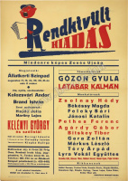 Rendkívüli kiadás - mindenre képes zenés újság -