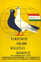 Nemzetközi galamb kiállítás - Budapest - 1964 -