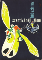 Bábszínház - Szentivánéji álom - Grafikus: Bálint Endre