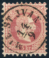1867 5kr 'MIL: ST: JVAN' (Gudlin 600 p)