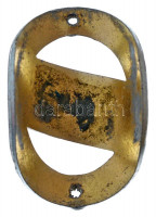 DN 'R26' kerékpár vázra szerelhető festett Al jelvény (36x51mm) T:2,2- kopott festésND 'R26' painted Al badge that can be mounted on a bicycle frame (36x51mm) C:XF,VF worn painting