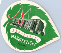 Grand Hotel, Margitsziget, bőröndcímke.