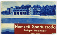 Nemzeti Sportuszoda, Budapest-Margitsziget, a Nemzeti Úszósport Alapítvány képes ismertetője