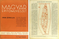 Folyóirat - Magyar Építőművészet. 1944 április.
