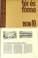 Folyóirat - Tér és Forma. 1936-10.