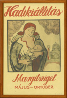 Plakát - Hadikiállitás, Margitsziget