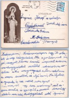Képeslevelezőlap - Árpádházi Szent Margit