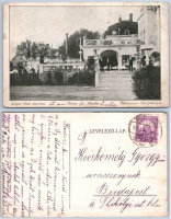 Képeslevelezőlap - Margitsziget, Sziget Klub éttermei